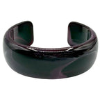 Marble Like Resin Cuff Bracelet