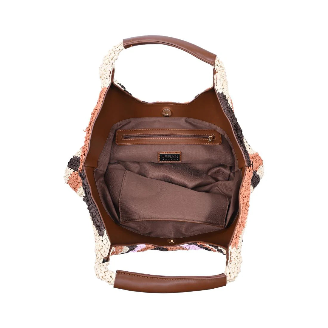 Jasper Diamond-Woven Tote