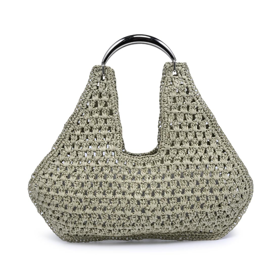 Iris Crocheted Open-Weave Bag (Two Colors)