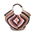 Jasper Diamond-Woven Tote