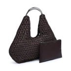 Iris Crocheted Open-Weave Bag (Two Colors)