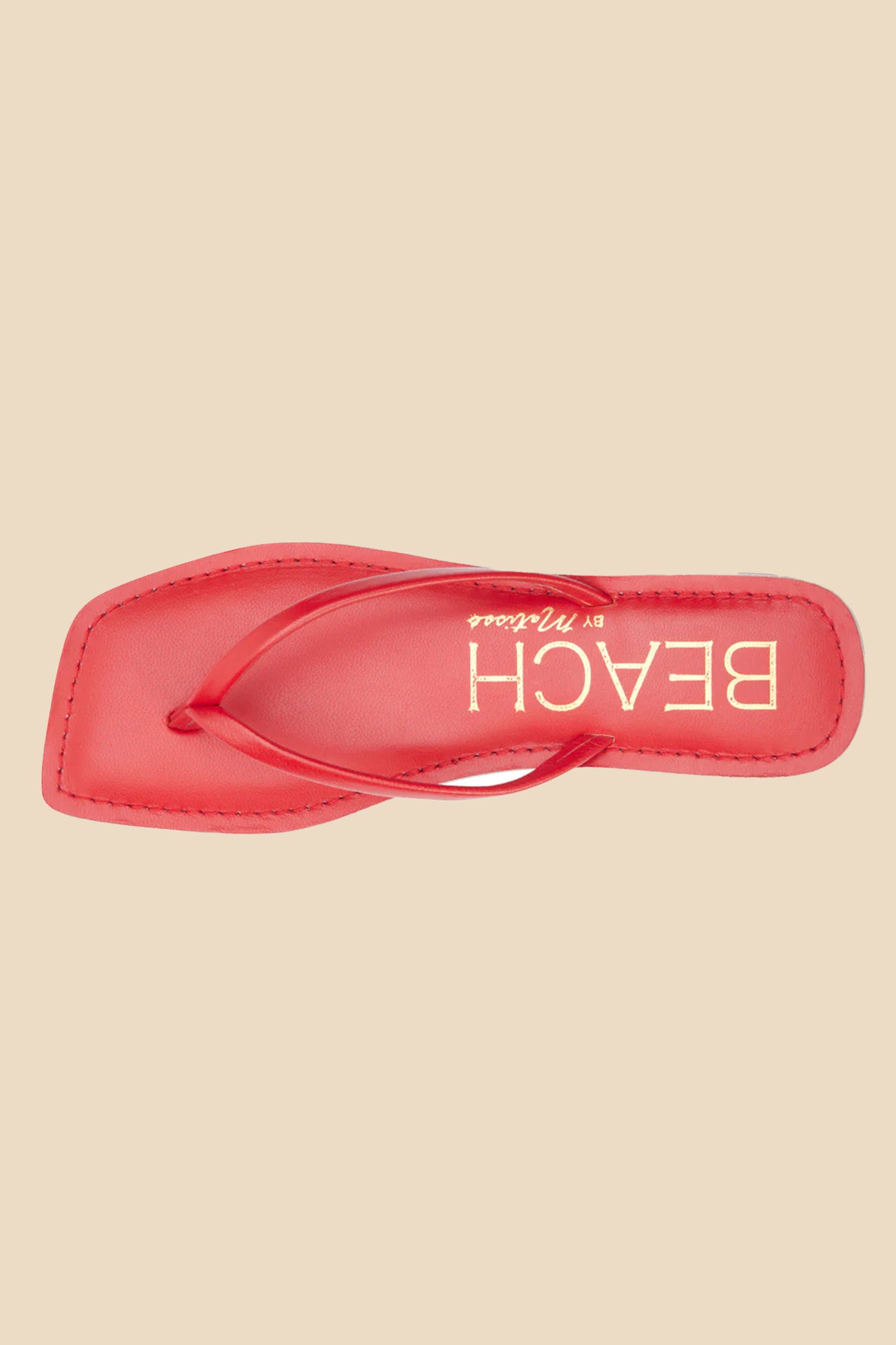 Matisse Bungalow Thong Sandal (Red)