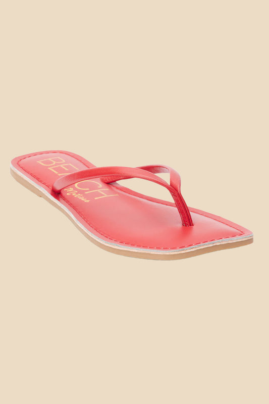 Matisse Bungalow Thong Sandal (Red)