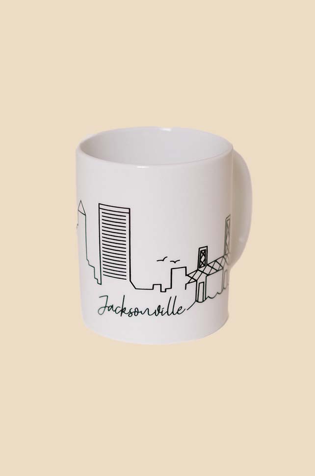 Jacksonville Skyline Mug