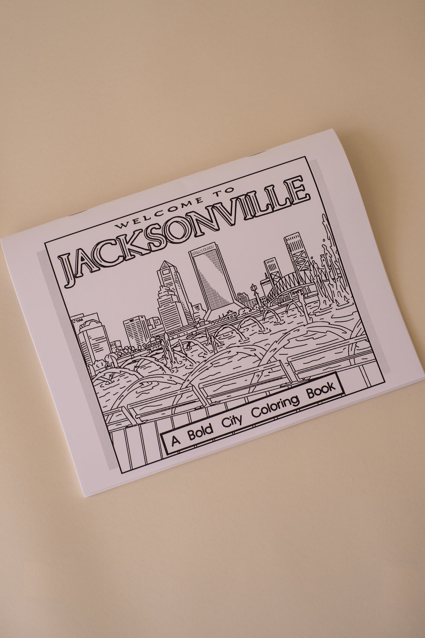 Welcome to Jacksonville: A Bold City Coloring Book