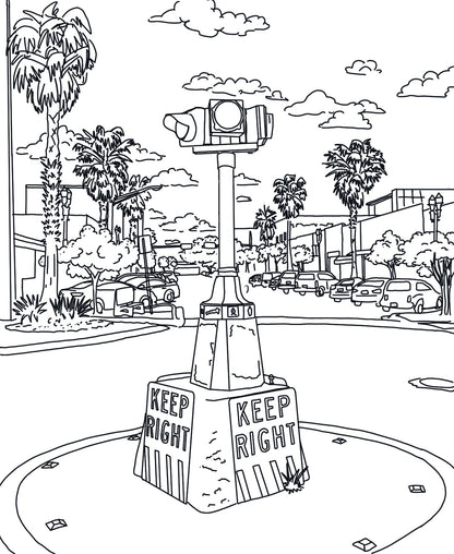 Welcome to Jacksonville: A Bold City Coloring Book + Colored Pencil Set