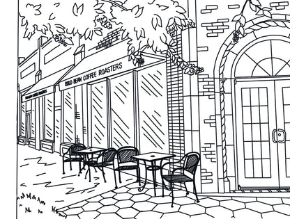 Welcome to Jacksonville: A Bold City Coloring Book + Colored Pencil Set