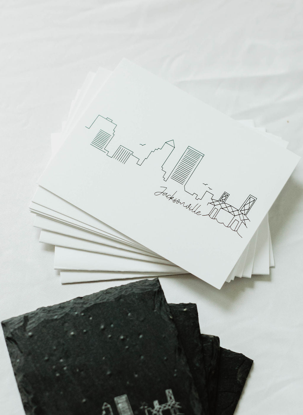 Jacksonville Skyline Card